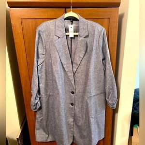 Plus Size 22 Long Jacket NWT